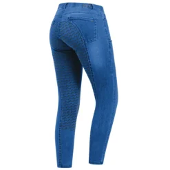 Pantalon équitation jeans femme Luna - Elt