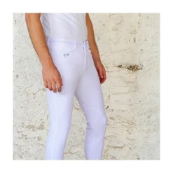 Pantalon équitation microfibre basanes Homme Miky - For Horses