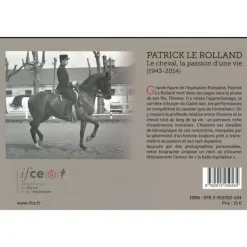 Patrick Le Rolland : Le cheval, La passion d'une vie - IFCE