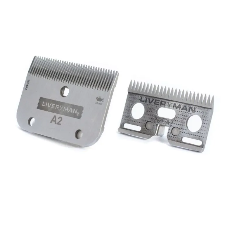 Peigne et contre-peigne tondeuse cheval A2 Tonte Standard - Liveryman