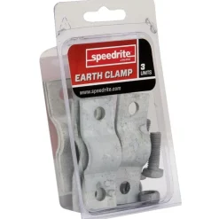 Pince de mise à la terre galvanisé clôture cheval lot de 3 - Speedrite