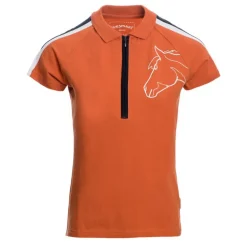 Polo coton zip Femme Flamboro - Horseware
