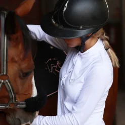 Polo de concours manches longues fille - Kevin Staut Collection