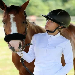 Polo de concours manches longues fille - Kevin Staut Collection