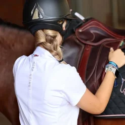 Polo de concours manches courtes fille - Kevin Staut Collection