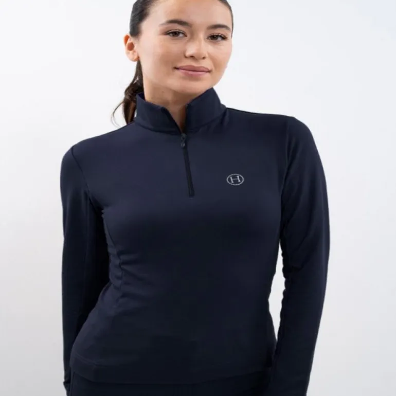 Polo équitation femme hiver manches longues Atlantic - Harcour