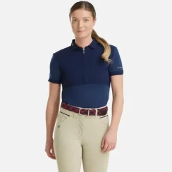 Polo équitation Femme manches courtes Aeromesh - Horse Pilot
