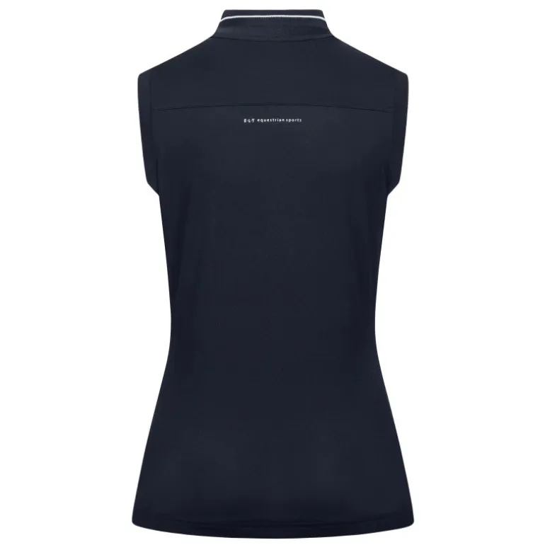 Polo sans manches équitation femme Paris - Elt
