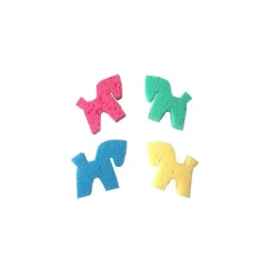 Éponge pansage cheval colorée - Waldhausen