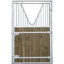 Porte de box cheval battant à col de cygne bois Douglas - La Gée