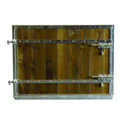 Porte de box cheval battant haut bois Douglas Pro - La Gée