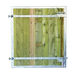 Porte de box cheval battant bas bois Pin du Nord Standard - La Gée