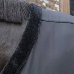 Protège épaules cheval lycra et peau de lapin synthétique - Kentucky