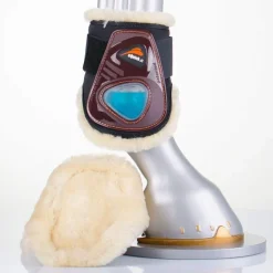 Protège-boulets cheval mouton velcro E-Shock E-Fluidgel - eQuick