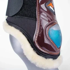 Protège-boulets cheval mouton velcro E-Shock E-Fluidgel - eQuick