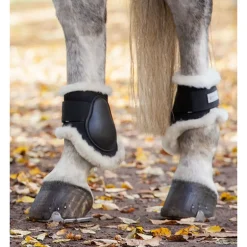 Protège-boulets doublés mouton véritable - Waldhausen
