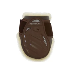 Protège-boulets jeune cheval en mouton Fetlock Boots Bamboo Shield - Kentucky