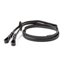 Rênes caoutchouc lisses cheval - Kavalkade