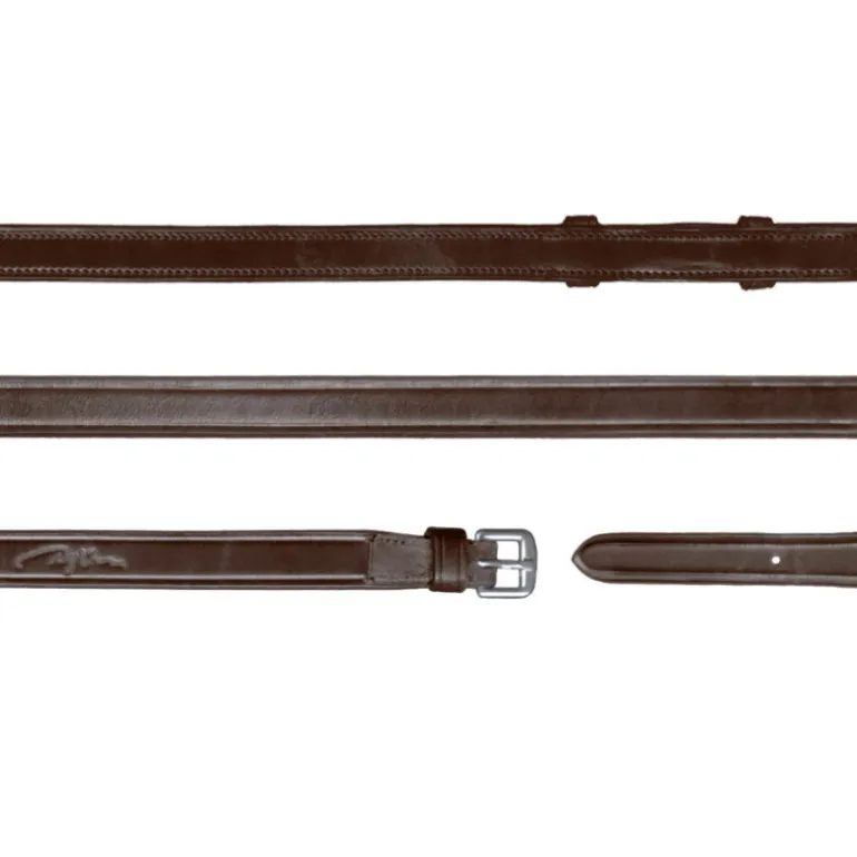 Rênes cheval bride cuir 1/2 New English Collection - Dy'on