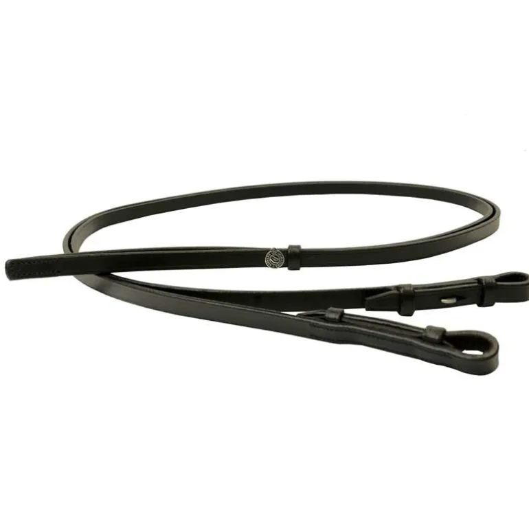 Rênes de bride en cuir lisse Signature - Antarès