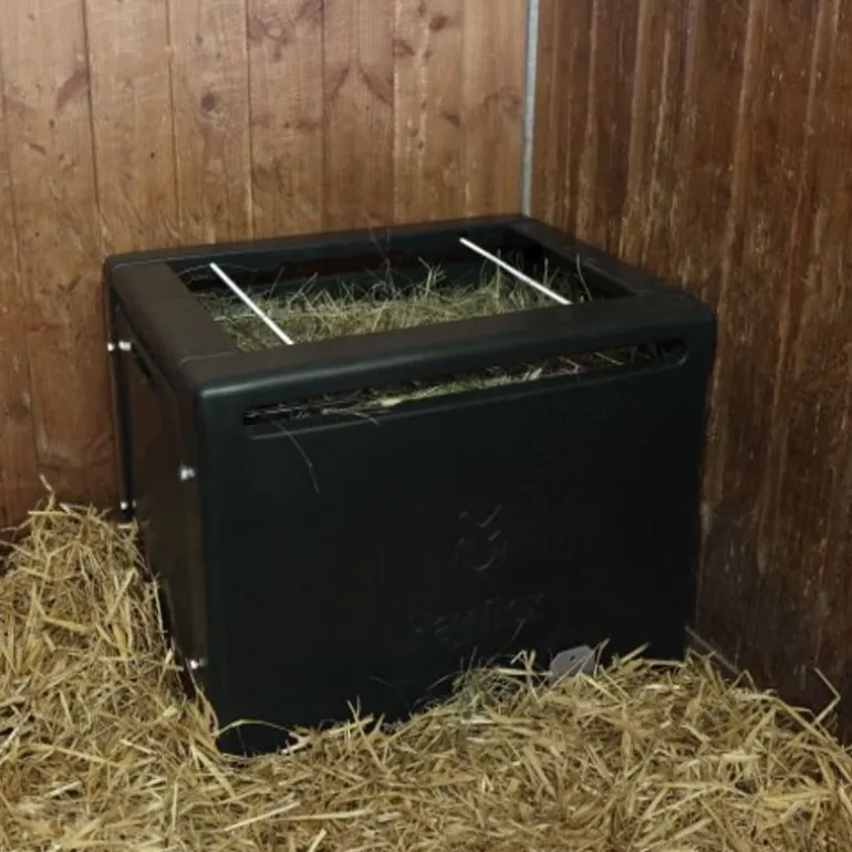 Râtelier à foin anti-poussière Haybox
