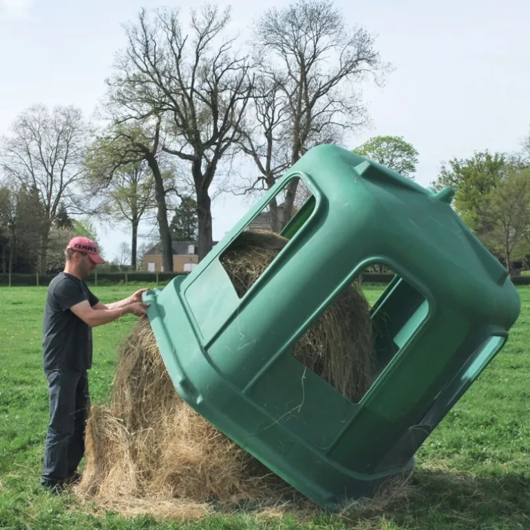 Râtelier de prairie cheval résine sans fond grand modèle - La Gée