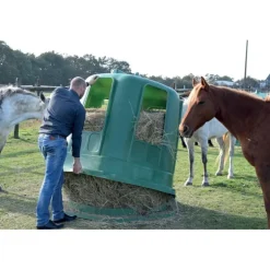 Râtelier de prairie cheval résine avec fond petit modèle - La Gée