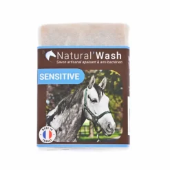 Savon solide shampoing cheval apaisant Natural Wash Sensitive - Natural Innov