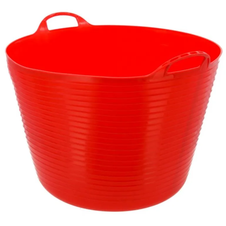 Seau flexible cheval avec poignées 60 L