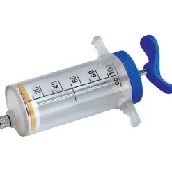 Seringue doseuse cheval 100 cc (sans embout)