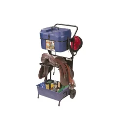 Servante porte-selle GM avec malle de pansage Box Pro XL Résine - La Gée