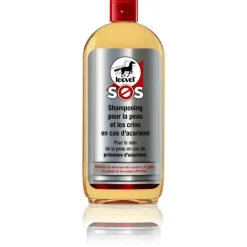 Shampoing cheval SOS Skin Care acariens, parasites et dermite - Leovet