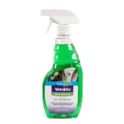 Shampoing sec cheval détachant 473 ml Vetrolin Green - Farnam