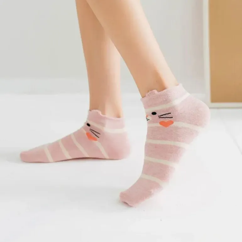 Socquettes animaux petites oreilles