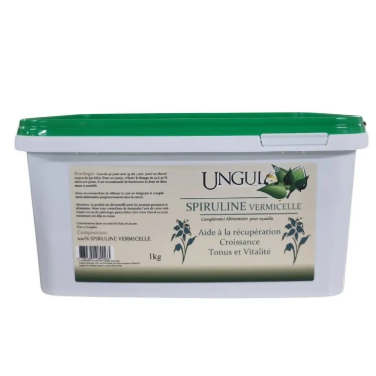 Spiruline - immunité cheval - Ungula Naturalis