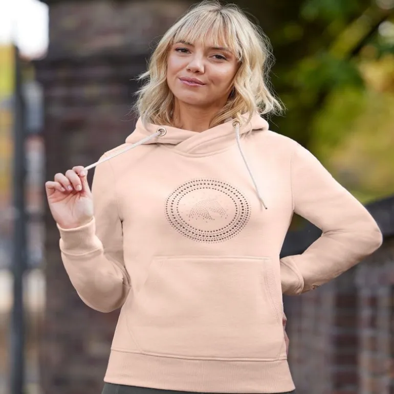 Sweat à capuche équitation femme Malaga - Elt