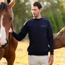 Sweat équitation Homme Mérinos - Horse Pilot