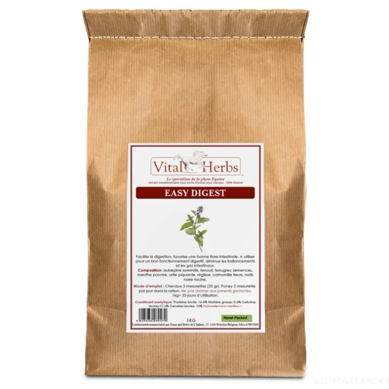 Système digestif cheval Easy'Digest - Vital Herbs