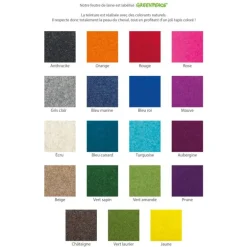 Tapis de randonnée cheval Wool Mix - Ronzon Legend