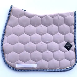 Tapis de selle cheval Monogramme bleu - Oxxer