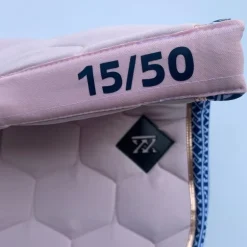 Tapis de selle cheval Monogramme bleu - Oxxer