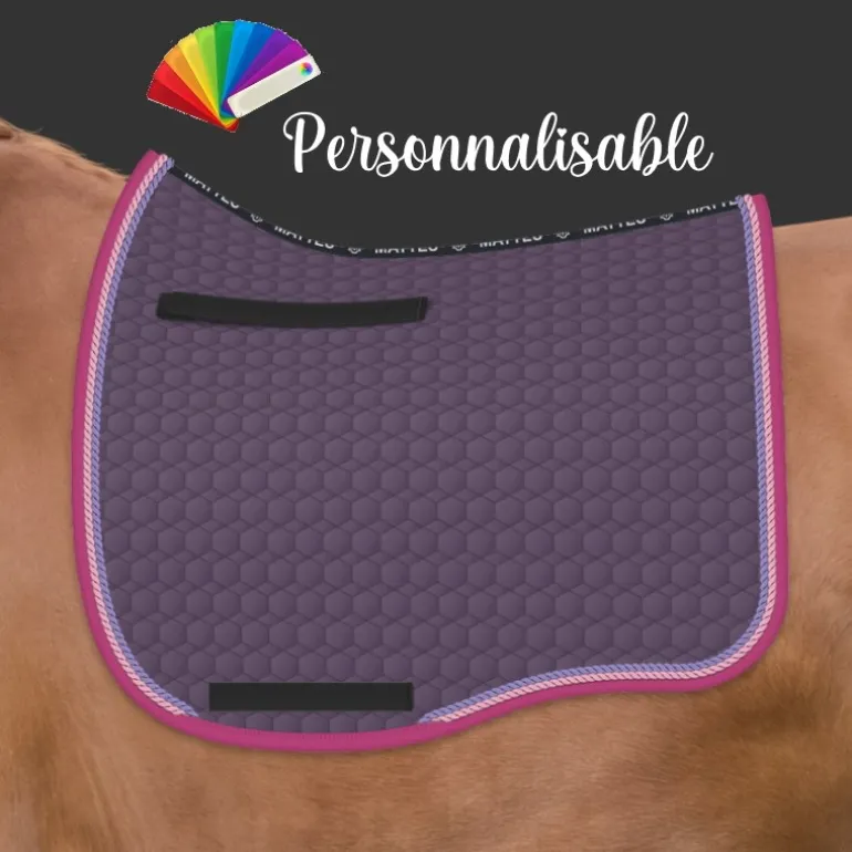 Tapis de selle cheval personnalisable Eurofit - Mattes