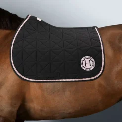 Tapis de selle cheval Suze Octobre Rose - Harcour