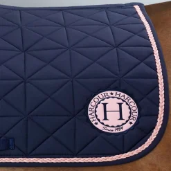 Tapis de selle cheval Suze Octobre Rose - Harcour