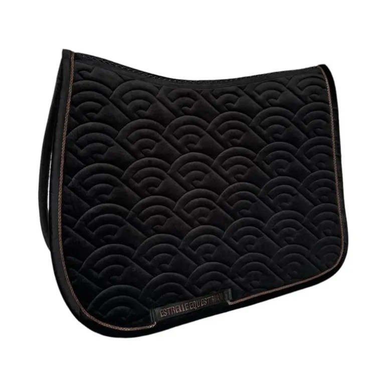 Tapis de selle cheval Velvet Ocala - Estrelle Equestrian