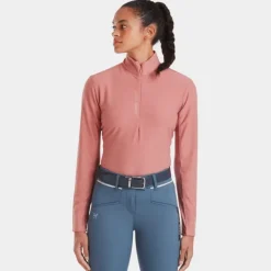 Tee-shirt équitation femme anti-uv Suntech 24 - Horse Pilot