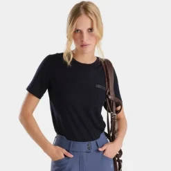 Tee-shirt équitation Femme Mérinos - Horse Pilot