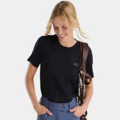 Tee-shirt équitation Femme Mérinos - Horse Pilot