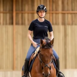 Tee-shirt équitation Femme Mérinos - Horse Pilot