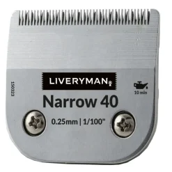 Tête de coupe de finition peigne tondeuse cheval Narrow 46mm tonte très fine 0,25mm - Liveryman